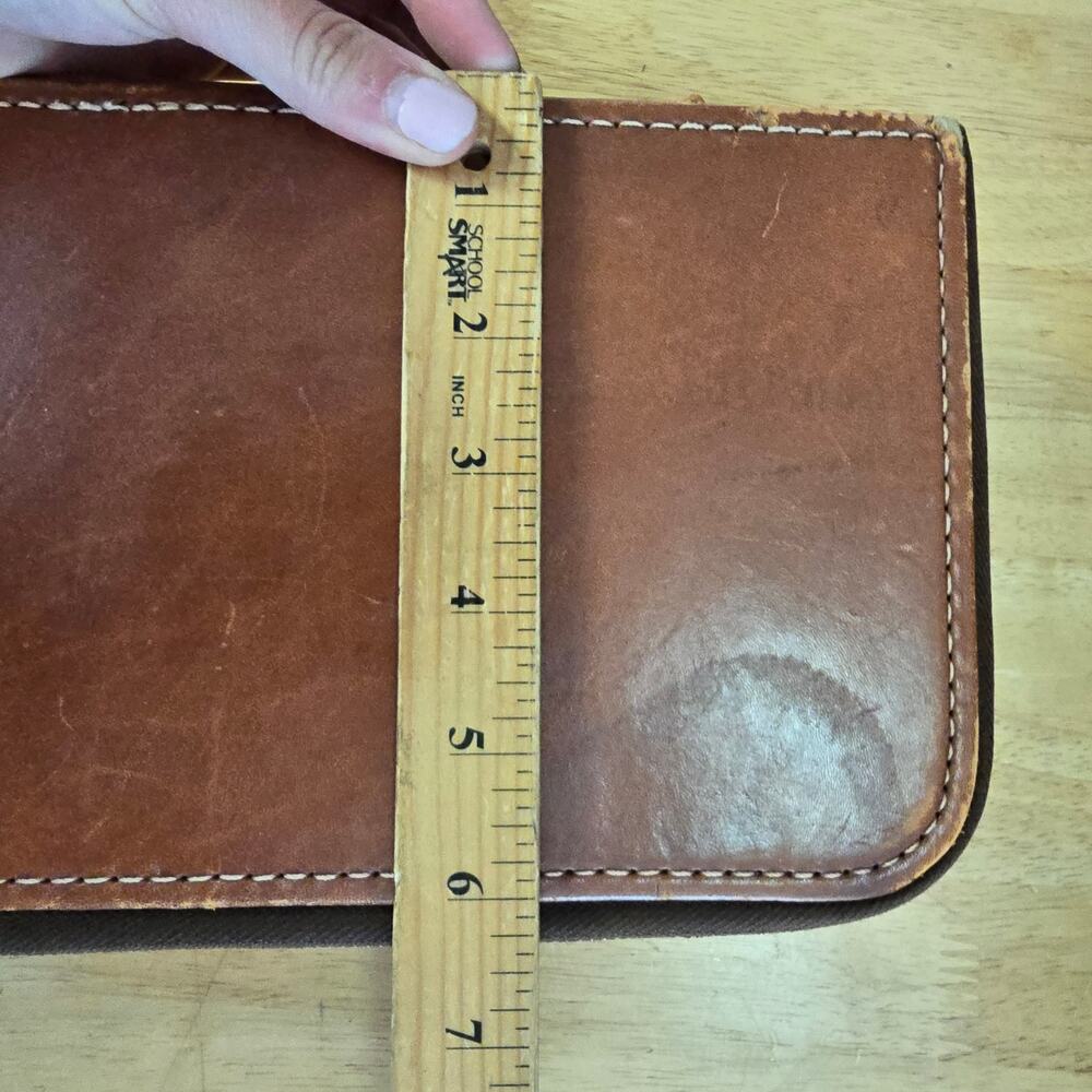 Vintage Mens Travel Toiletry Vanity Grooming Case Bag - Picture 9 of 10